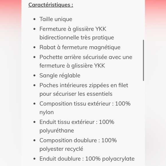 NWT lole light blue crossbody bag - Picture 4 of 8